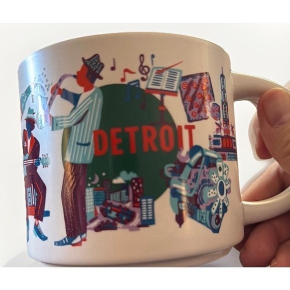 Starbucks Detroit Mug Discovery Series